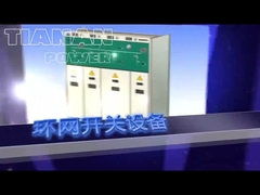 Subestação de transformadores móveis, comutadores, transformadores de potência imersos em óleo