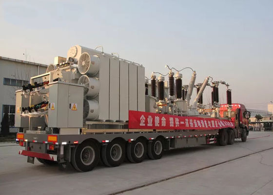 Estação de transformer de rodas Frequência 50/60 Hz Velocidade do vento 40 m/s para aplicações pesadas