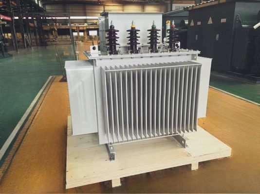 Transformador de potência imerso em óleo de 3 fases 750KVA ± 2x2,5% de amplitude para fornecimento de energia estável e seguro