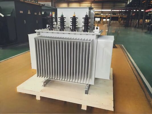 Transformador de potência imerso em óleo de 3 fases 750KVA ± 2x2,5% de amplitude para fornecimento de energia estável e seguro